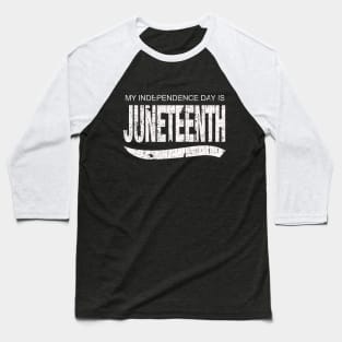 Juneteenth Baseball T-Shirt